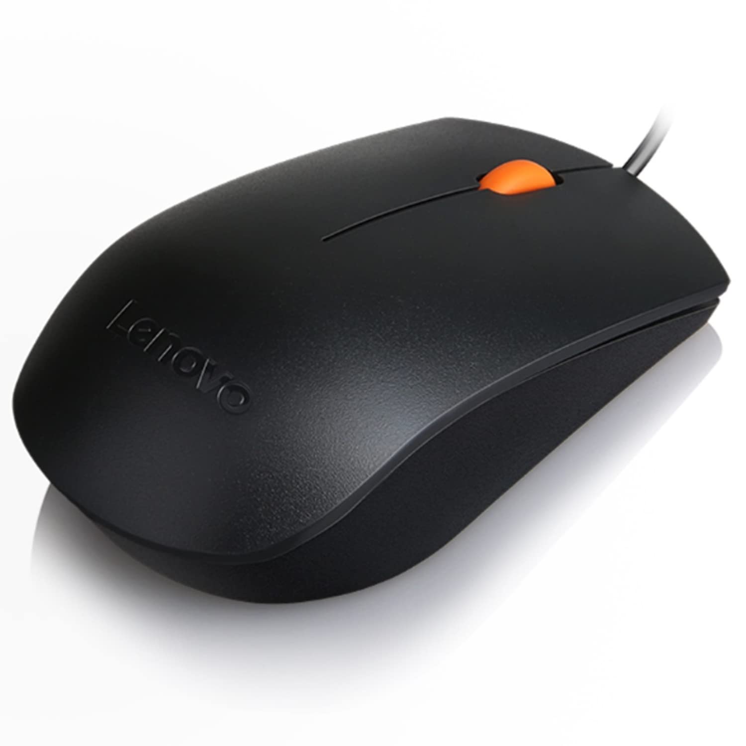 Lenovo-300 Wired Plug & Play USB Mouse